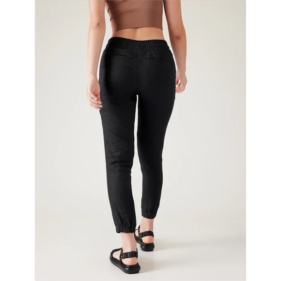 Athleta Cabo Linen Jogger Pant - Picture 2 of 9